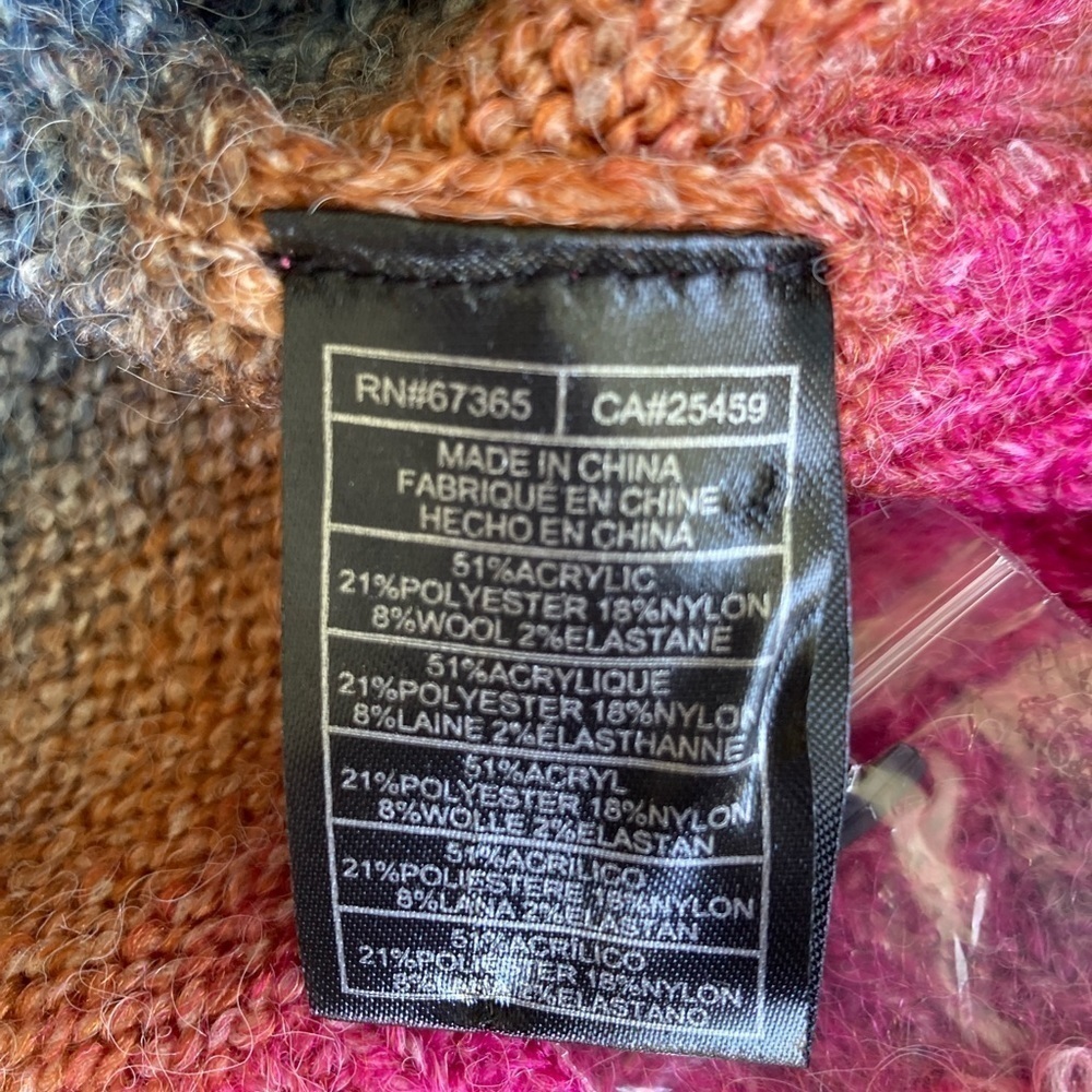 $89 NWT XXL Women Lovely Ombre BB Dakota Sweater Steve Madden - Picture 5 of 10